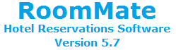 Hotel reservations software version 5.7